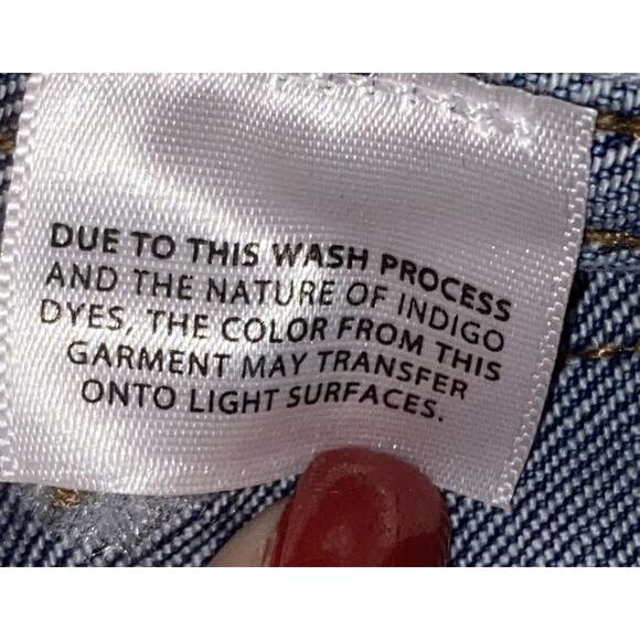 MADEWELL Jeans Womens 24 High Rise Skinny Stretch Frayed Hem Denim Blue - Picture 10 of 11